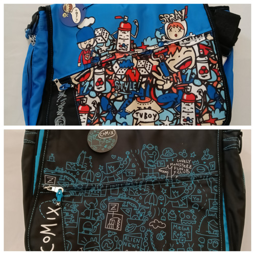 Zaino tracolla comix scuola e - ,