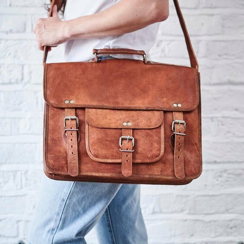 Borsa uomo laptop vera pelle - uomo,