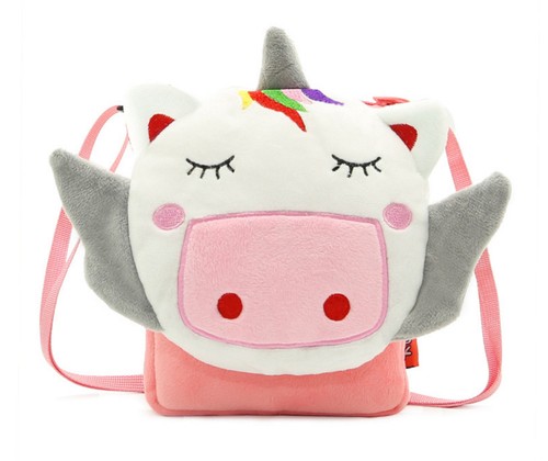 Unicorno peluche borsa - unicorno, a