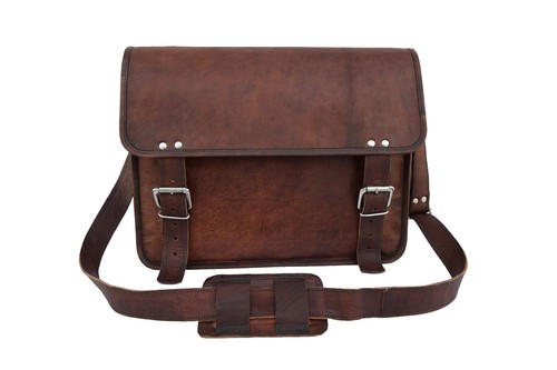 Pelle scura borsa - 16, in