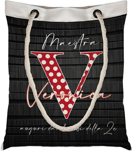 Borsa shopper natalizia - borsa,