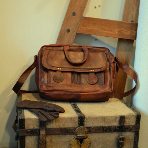 Borsa uomo laptop tracolla
